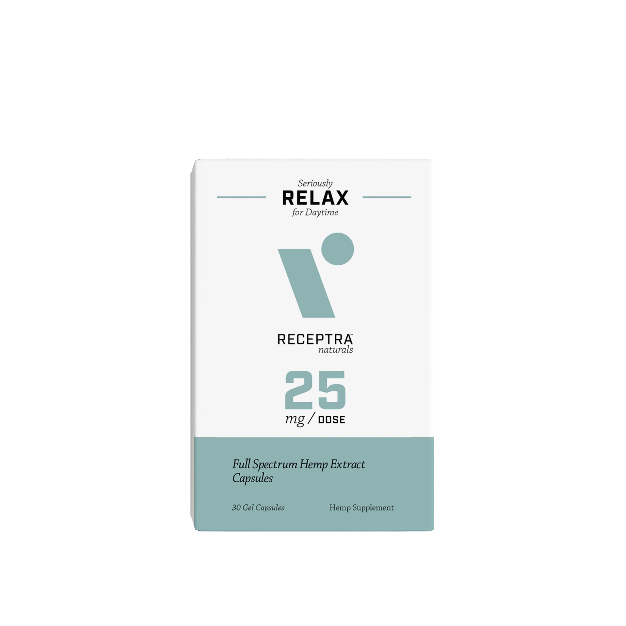 Relax CBD Capsules for Daytime 25mg / 30ct - Image 4