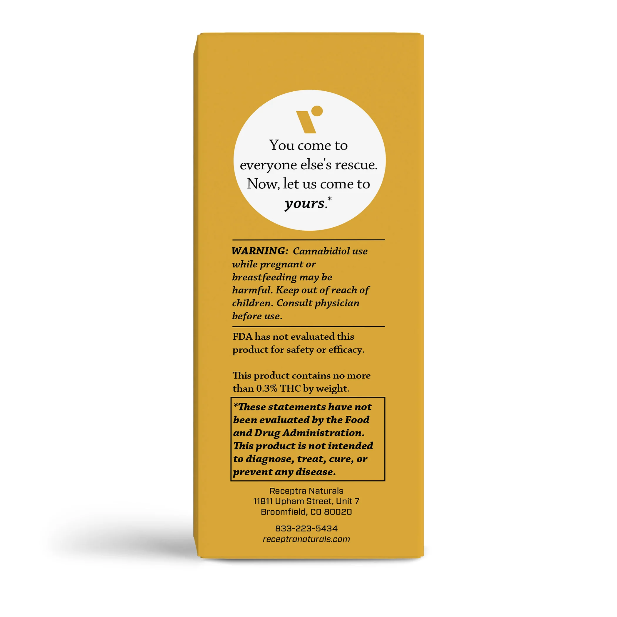 Relief CBD Oil + Turmeric 0% THC Tincture 33mg - Image 4