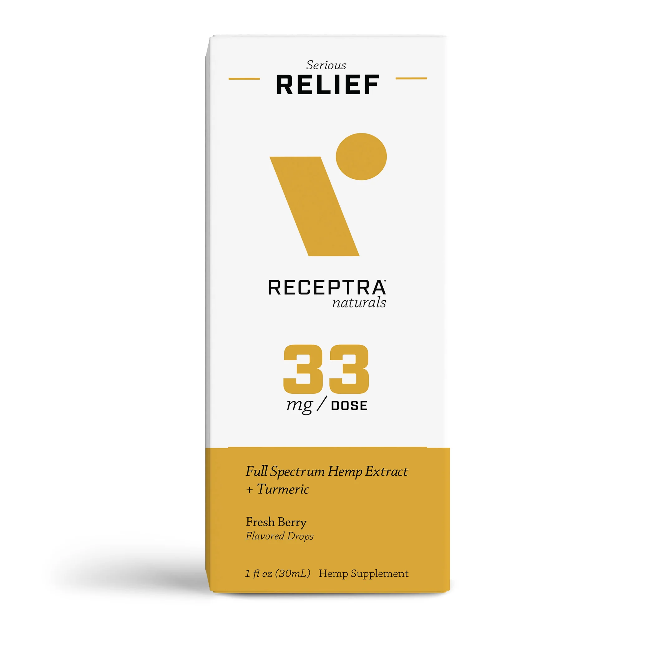 Relief CBD Oil  + Turmeric (33mg) - Image 4
