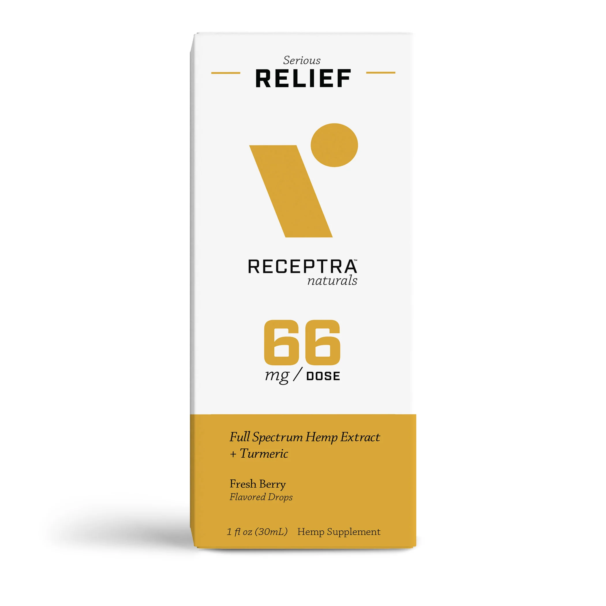 Relief + Turmeric CBD Oil 66mg Fresh Berry - Image 4