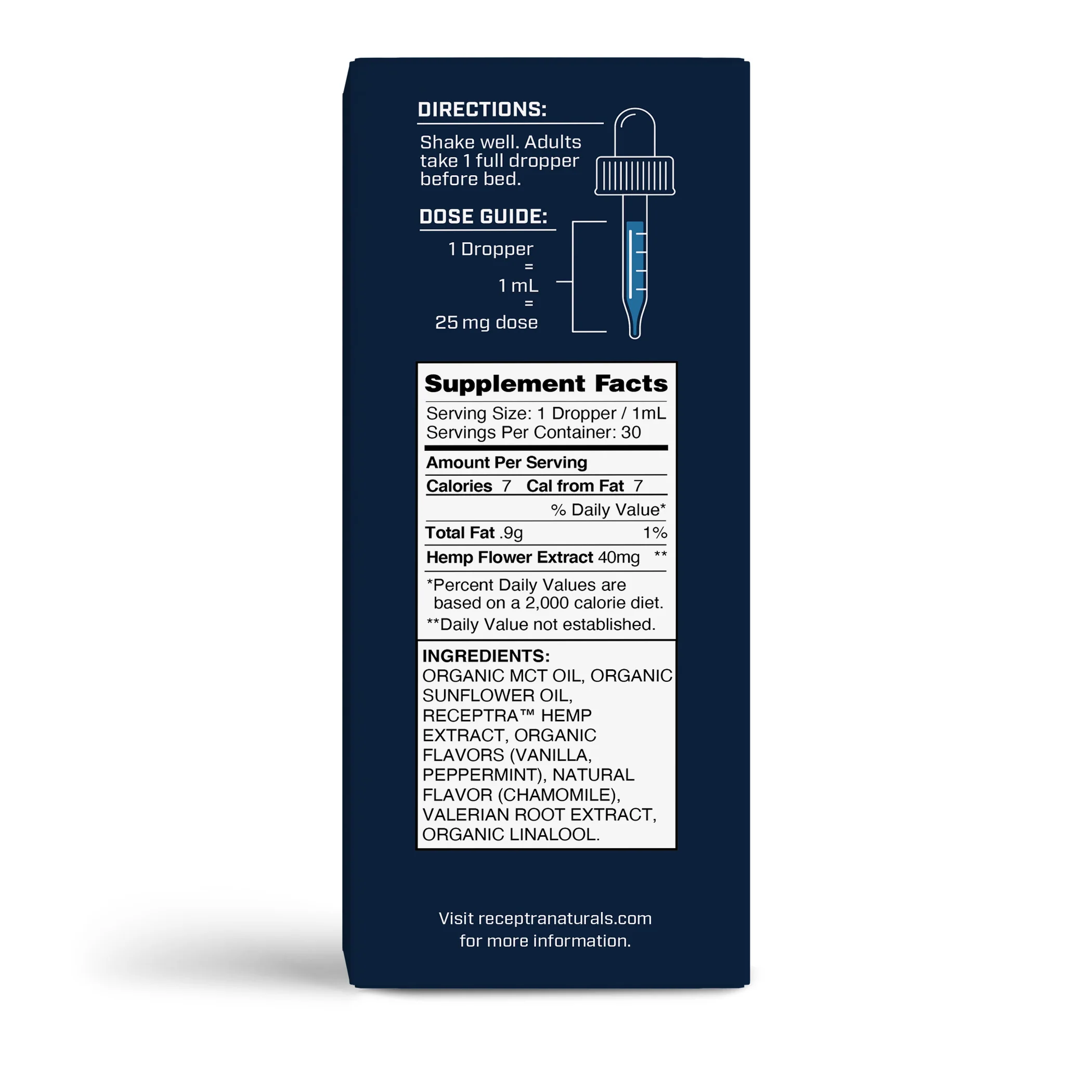 Rest CBD Oil + Chamomile (25mg) - Image 5