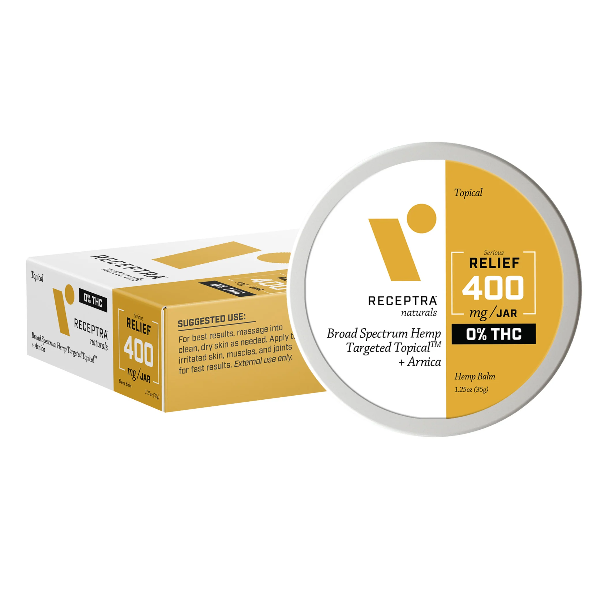 Serious Relief + Arnica Targeted Topical 0% THC - Image 3