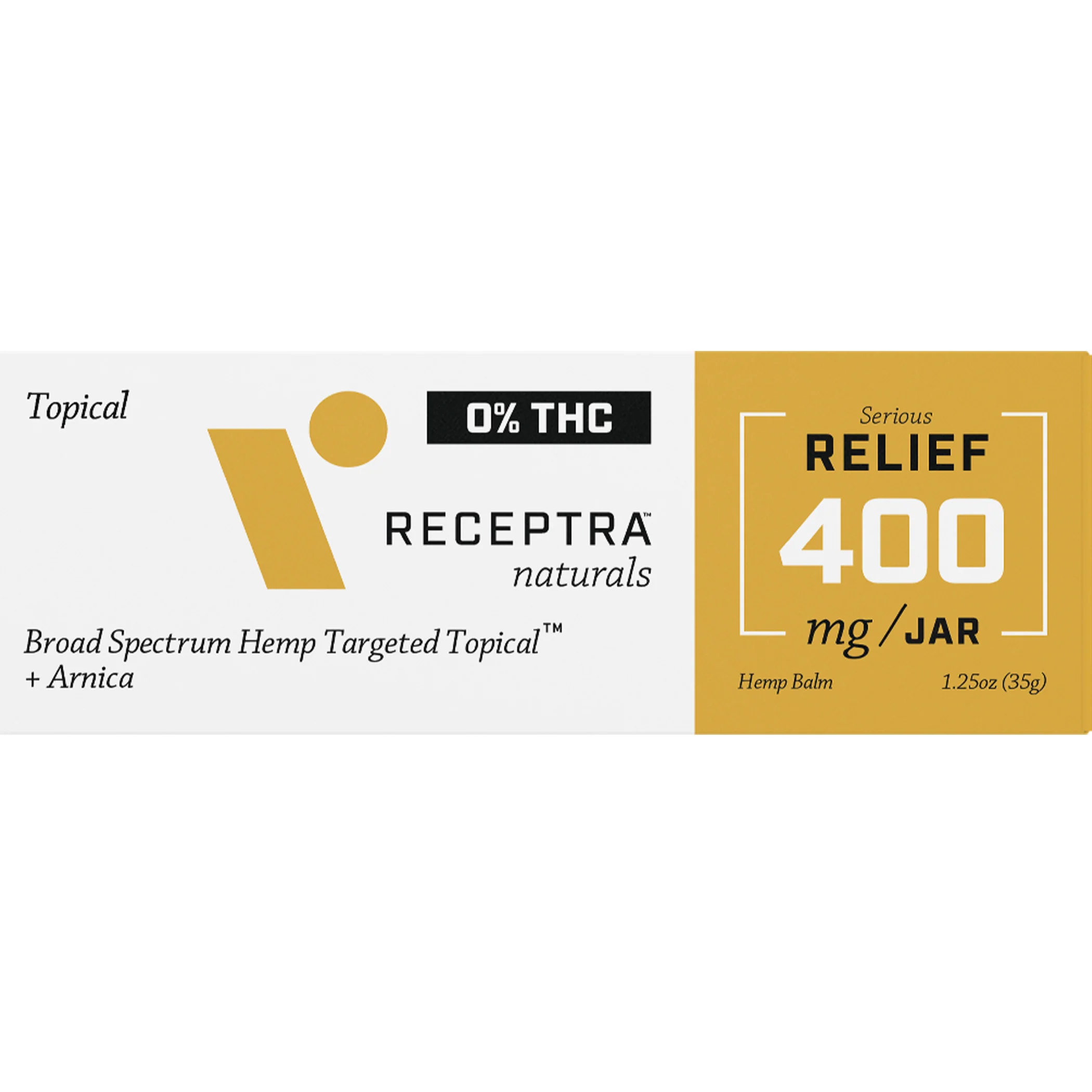 Serious Relief + Arnica Targeted Topical 0% THC - Image 5